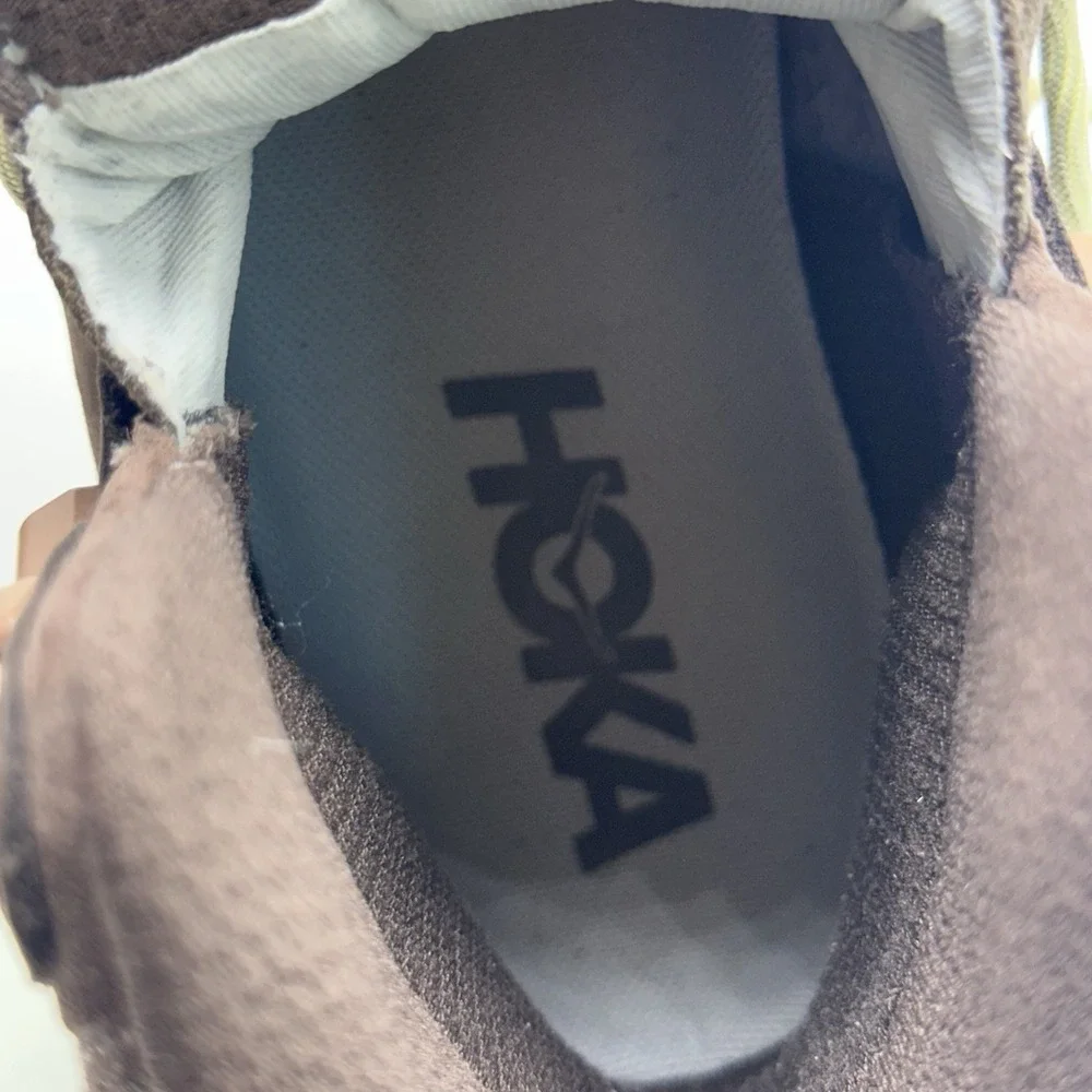 Hoka One One Kaha 3 GTX Men's Size 7D Walnut Oyster Hiking Boots 1162530 Shoes